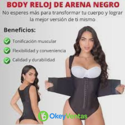 SculptCurve Bodysuit™_Faja Body Reloj De Arena